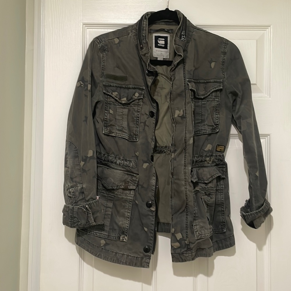 G STAR RAW camouflage, light weight jacket